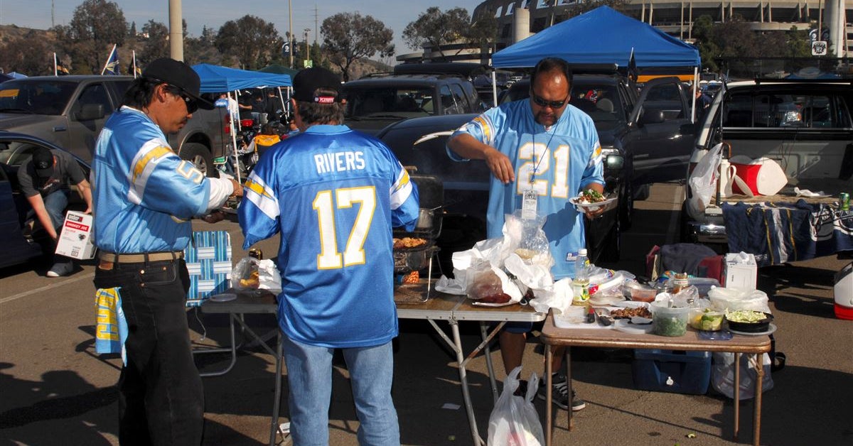 This 'best Sports Jersey' Bracket Has The Chargers As The No. 1 Seed