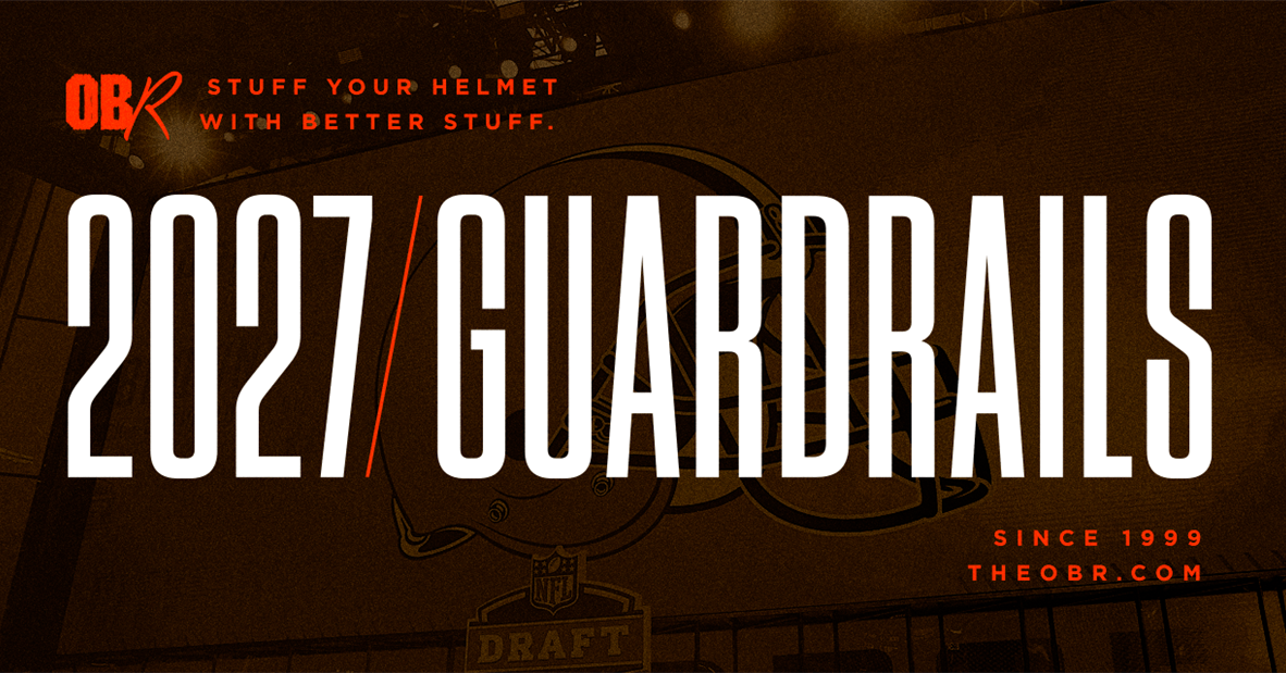 Cleveland Browns 2027 Age Guardrails Draft Board - July