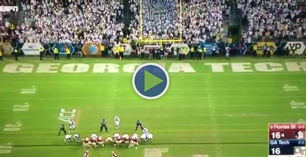 Watch Gt Beats Fsu On Crazy Final Play