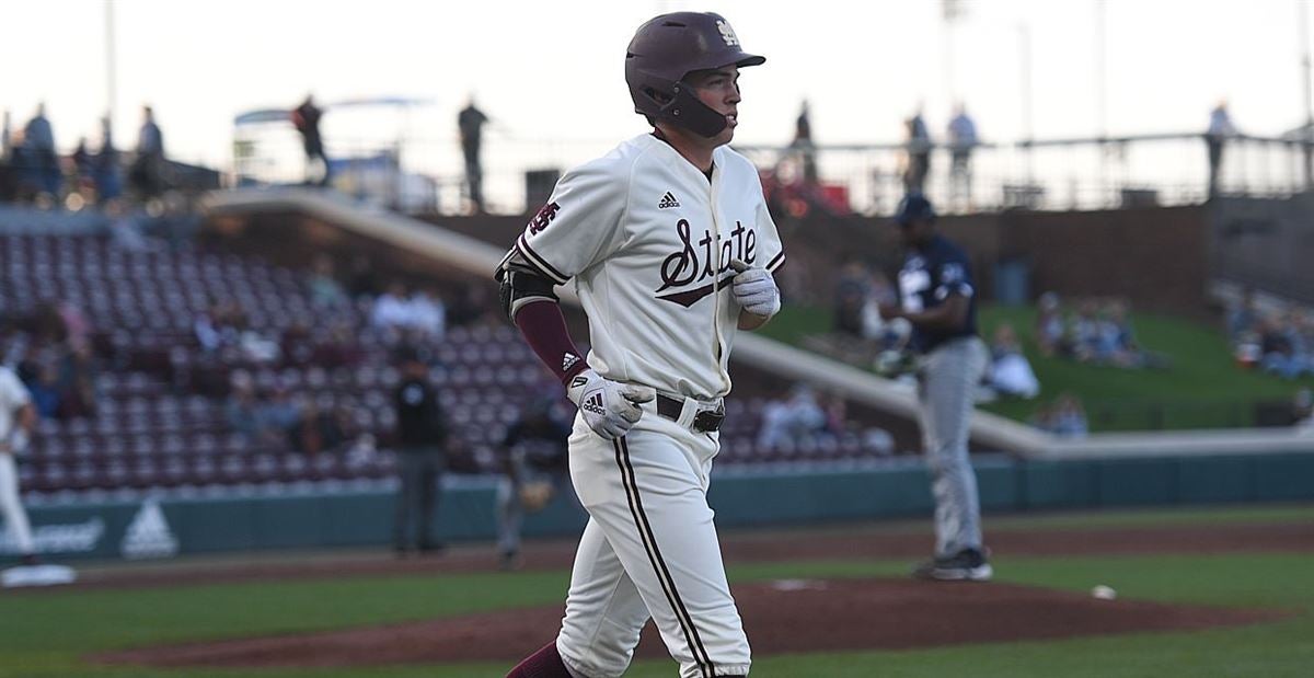 Mississippi State - NCAA Baseball : Kellum Clark Cream State Jersey