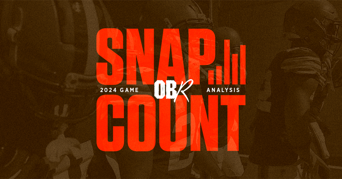 Cleveland Browns Snap Counts vs Los Angeles Chargers