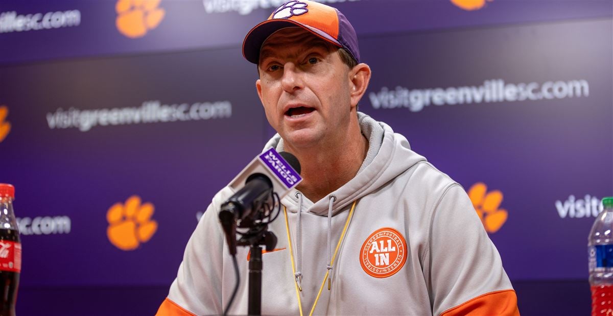 Dabo Swinney Discusses Transfer Portal, NFL Draft Decisions, Injuries