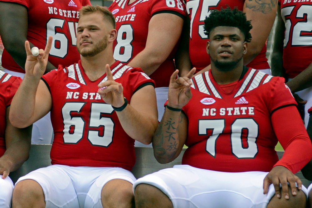 NC State offensive linemen Terronne Prescod and Garrett Bradbury earn  All-America honors - Backing The Pack