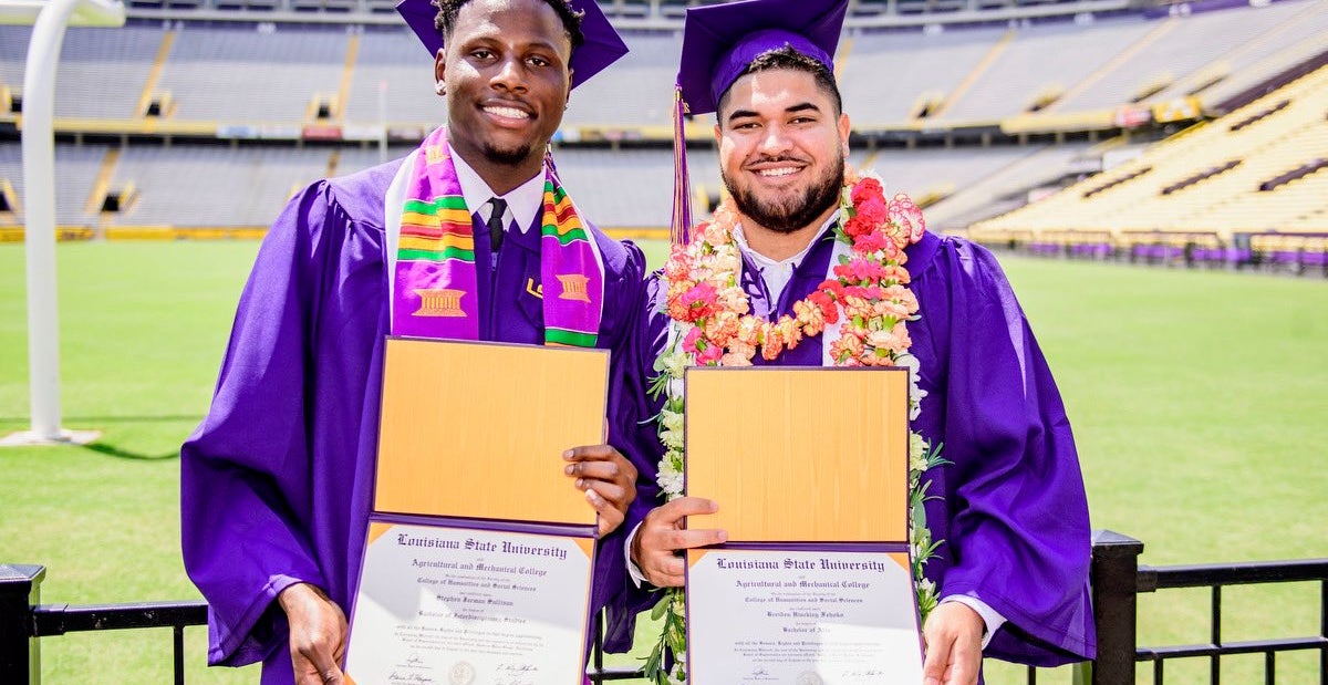 LSU graduates largest athletics class in history