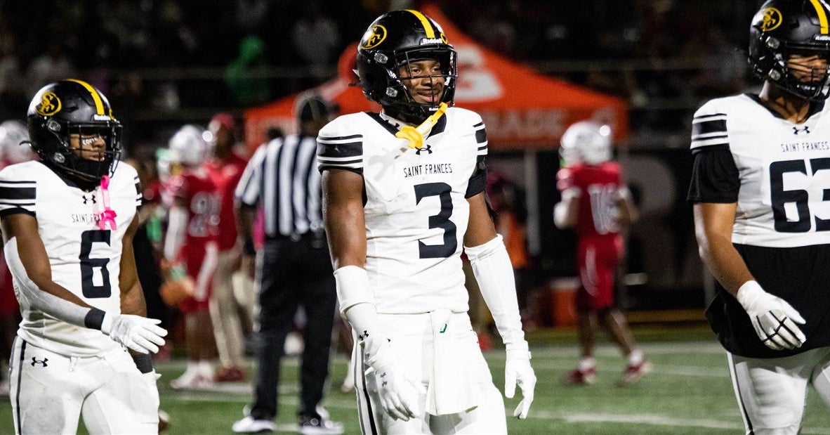 St. Frances Academy ATH James Branch Visits Virginia Tech, Narrowing in on College Commitment