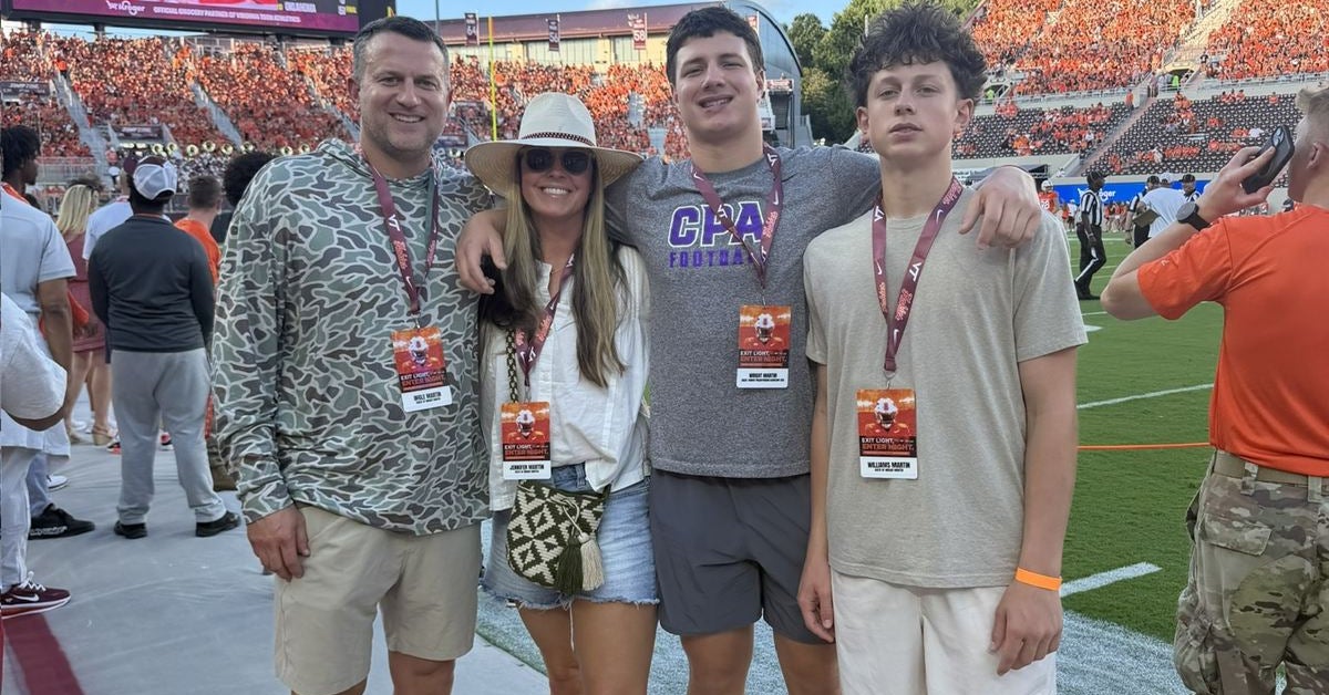 2028 TE Wright Martin Says Virginia Tech “is a Special Place” Following Latest Visit