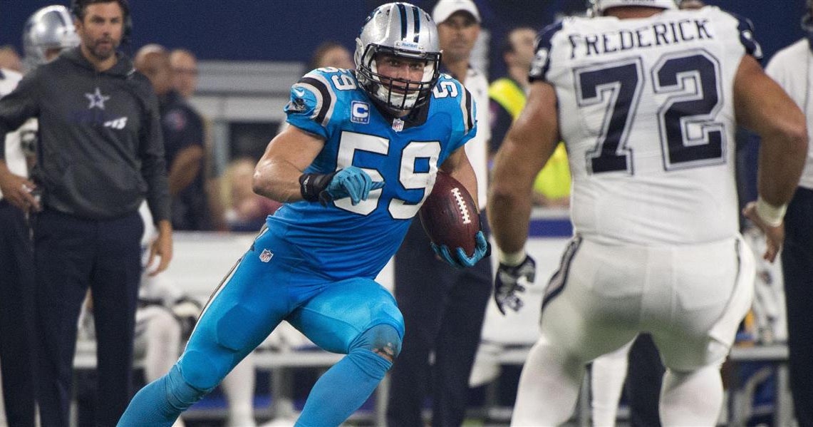 Panthers to wear all blue Color Rush uniforms on Thursday night