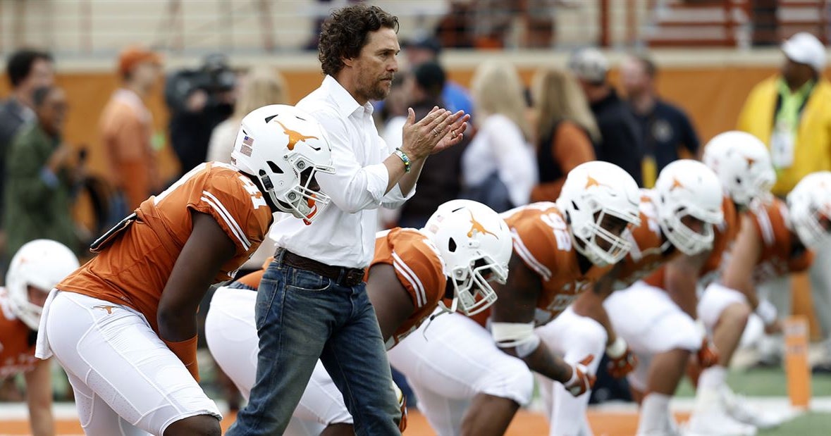 Watch Matthew Mcconaughey Gets Lubricated For Texas Football