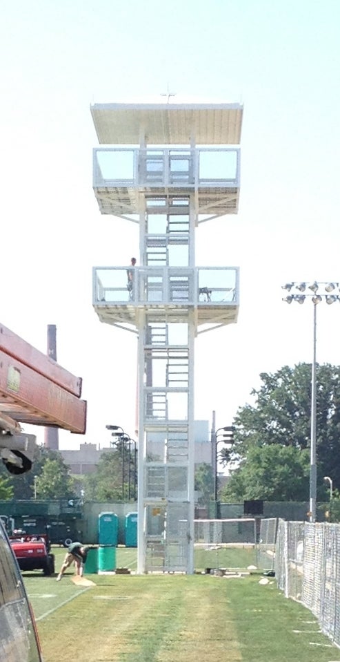Football Filming Tower (Photo)
