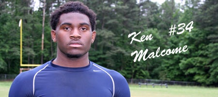 Ken Malcome, Southern Illinois, Running Back