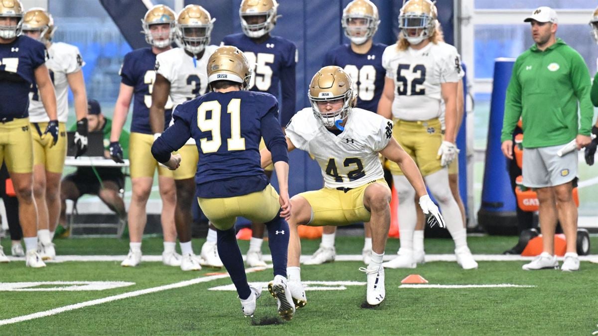 Counting Down the Irish 2023: 25 to 21, led by examples of modern college  football roster construction - NBC Sports