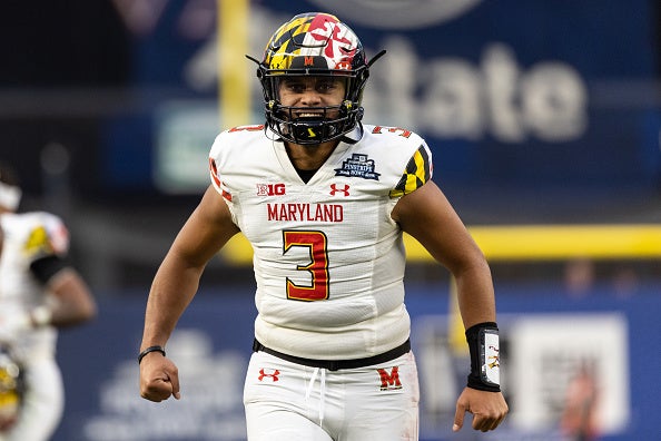 Maryland Coach Mike Locksley and QB Taulia Tagovailoa Talking Title!