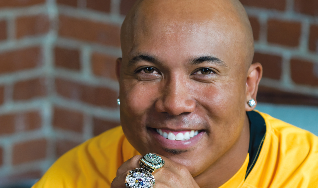 Hines Ward Shows Off His Super Bowl Rings!