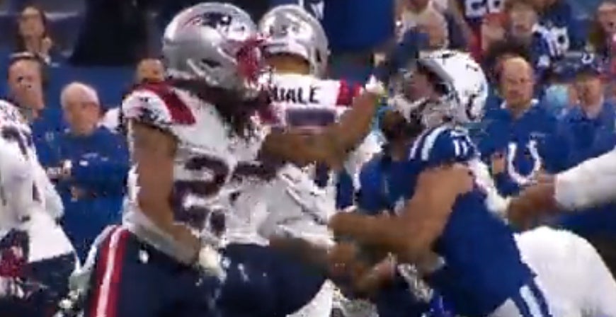 Colts' Michael Pittman, Patriots' Kyle Dugger ejected after fight