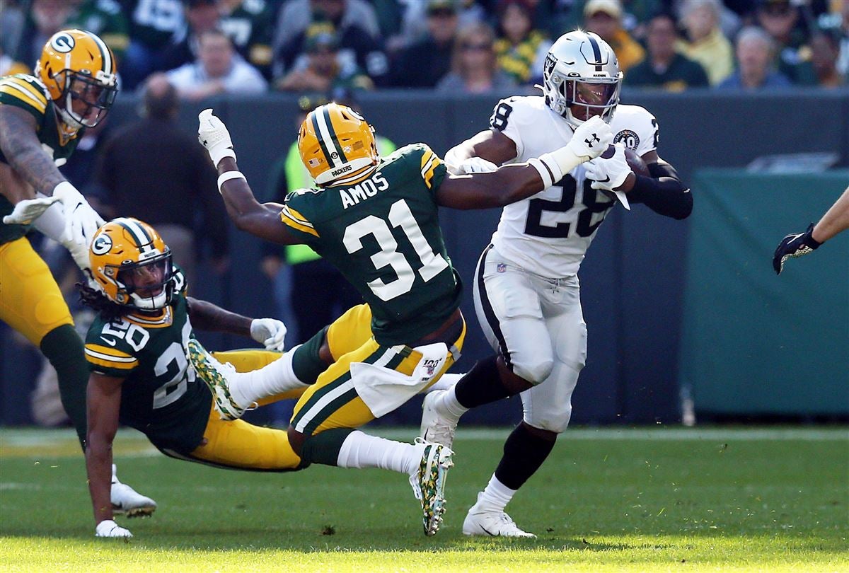 Packers' Josh Jacobs intends to uphold Aaron Jones' standard—not replace him