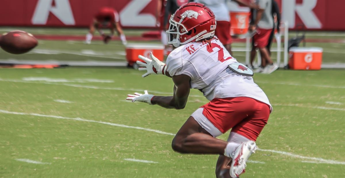 Ketron Jackson 'most improved' on Arkansas offense since spring