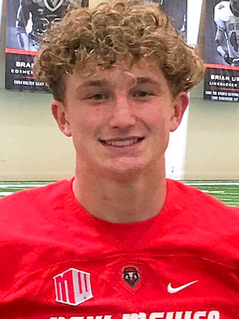 LOBO FOOTBALL: High expectations for Luke Wysong 