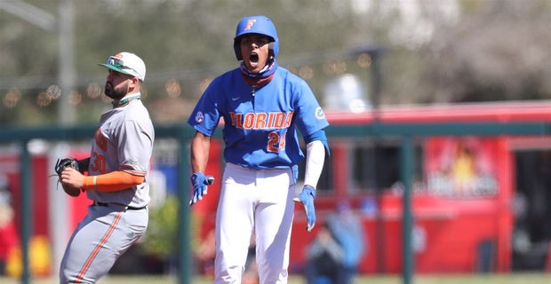 The top 30 college baseball programs during the most recent five seasons,  No. 1 through 10