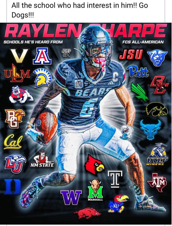 What’s the story on Raylen Sharpe?