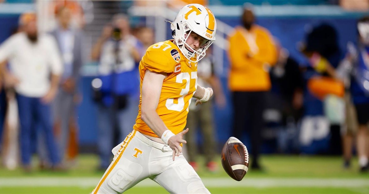 Tennessee punter Paxton Brooks lands invite to NFL Scouting Combine
