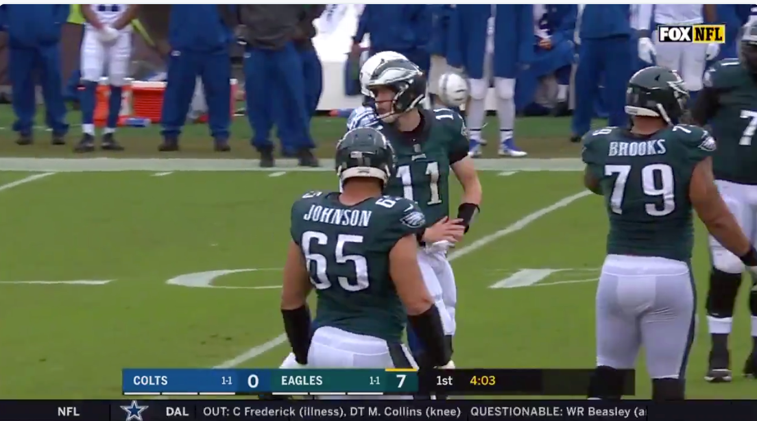 Carson Wentz proves his knee is 100 percent