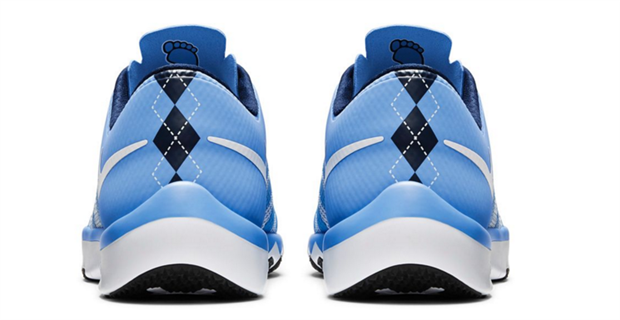 carolina blue and white basketball shoes