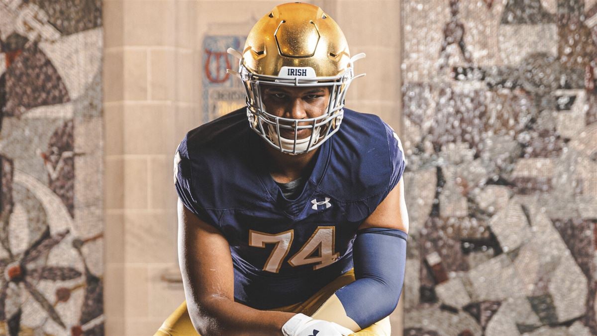 National Perspective: Elite OL Charles Jagusah Commits to Notre Dame