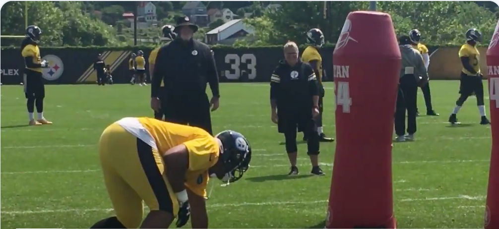 Stephon Tuitt Not in Attendance for First Steelers OTA Session