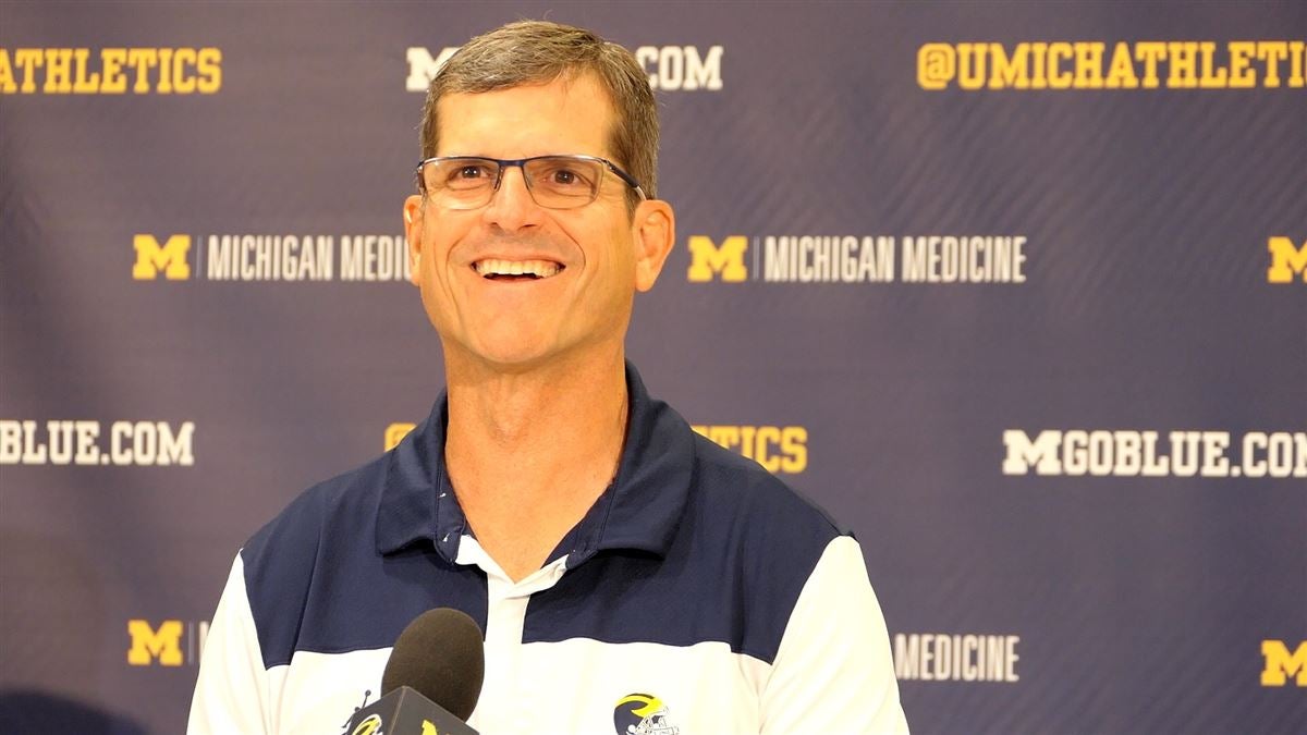 Jim Harbaugh postgame press conference: 