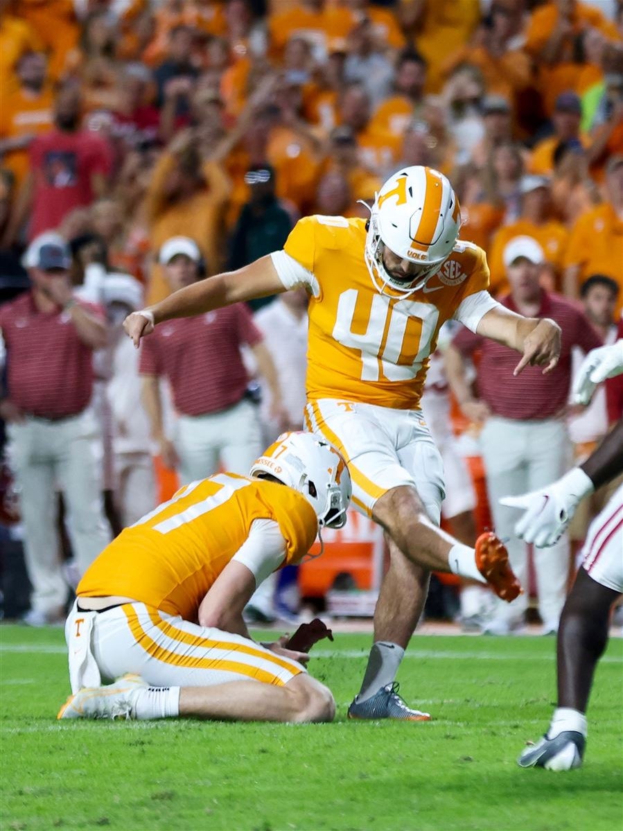 Chase McGrath relives gamewinning kick to beat Alabama