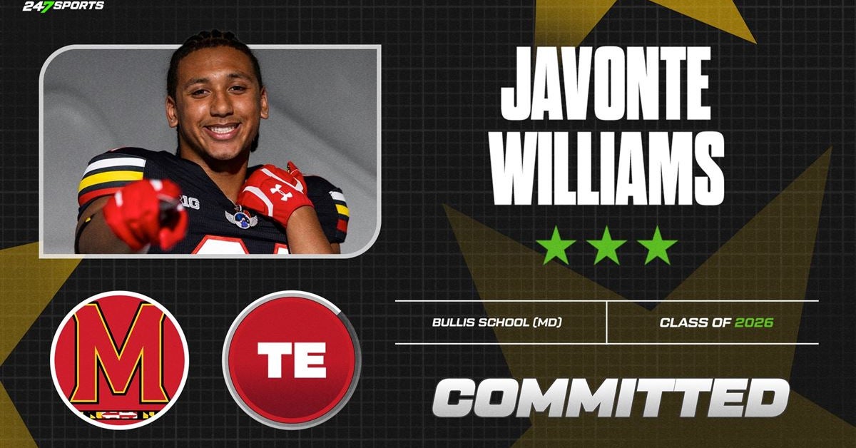 Local TE Javonte Williams staying home, commits to Maryland