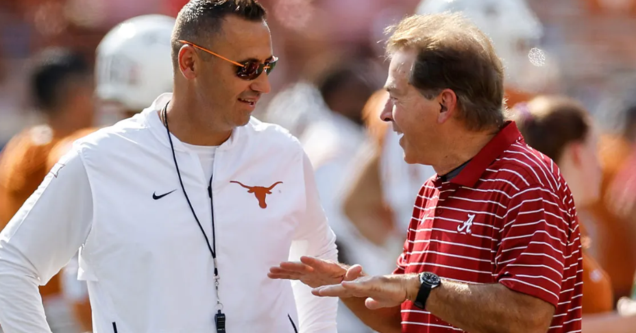 Nick Saban questions media for Texas love: 'They're not going to run ...