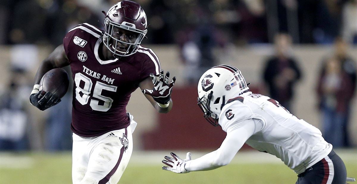 Texas A&M tight end Jalen Wydermyer reflects on emotional and