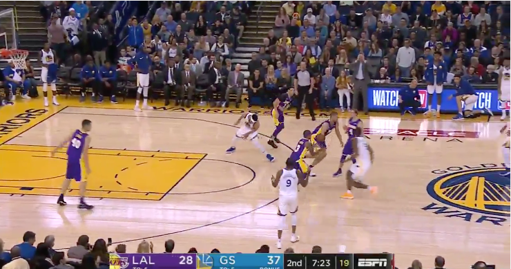 WATCH: Kerr can't believe JaVale McGee tried to lead fast &hellip;