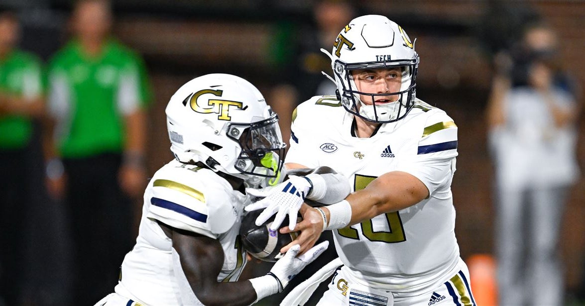 QB Haynes King, Georgia Tech Look to Sting UNC Football