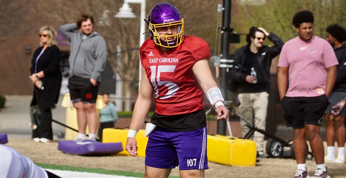Alex Flinn putting together impressive spring in ECU's QB room