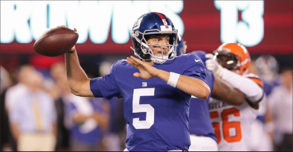 Giants' Davis Webb move is good news for Tyrod Taylor's injury