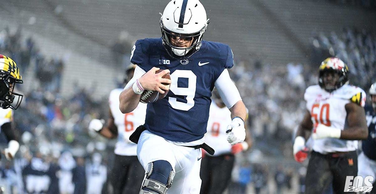 Penn State Fans Honor Mcsorley As Player Of The Maryland Game