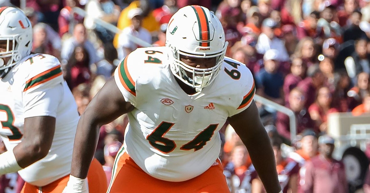 'We've had enough': LT Jalen Rivers, No. 19 Hurricanes aiming for ...