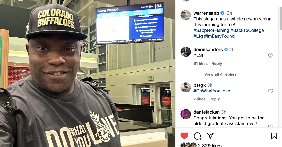 Legendary DT Warren Sapp on his way to help Coach Prime's Buffaloes