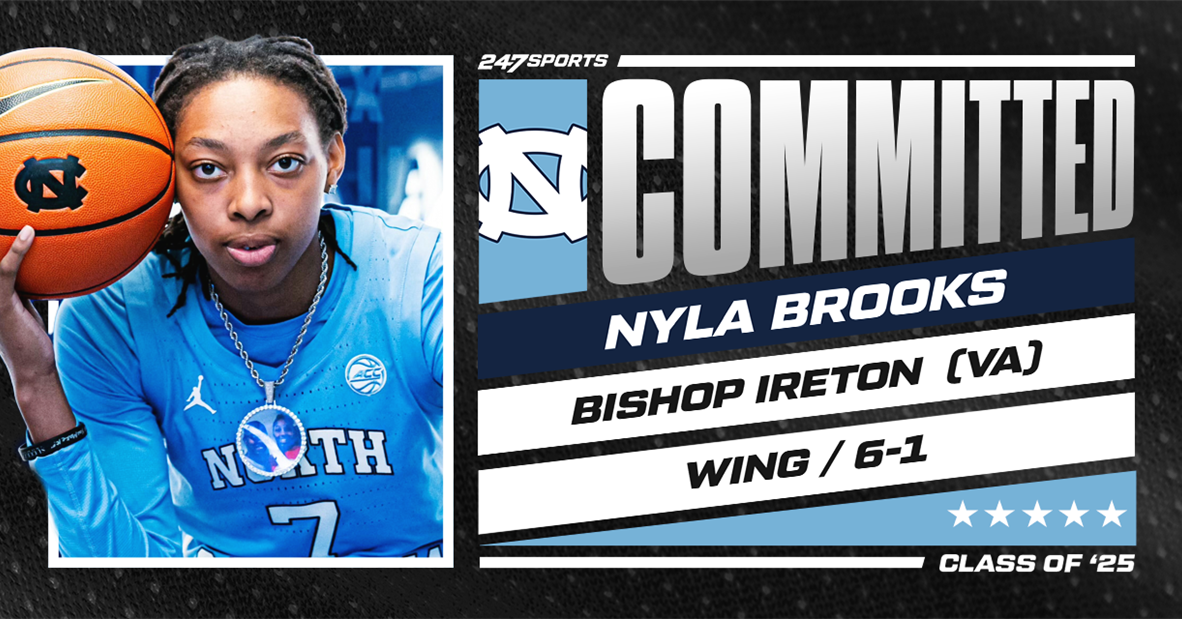 Five-star wing Nyla Brooks commits to UNC Women's Basketball Five-star wing Nyla Brooks commits to UNC Women's Basketball