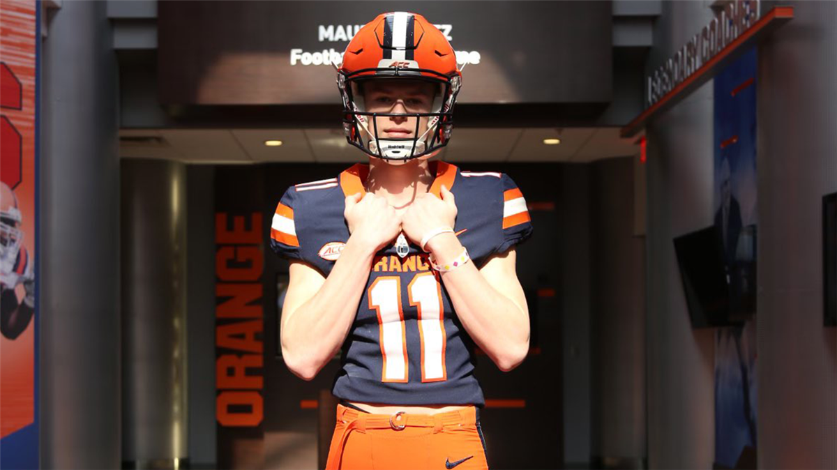 Syracuse Orange quarterback jersey