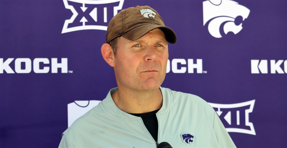 Jordan Riley Kansas State Kansas State offensive assistants give fall camp progress update
