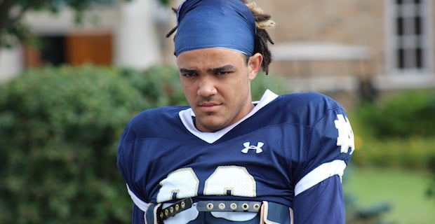 Jalen Guyton, suspended Notre Dame WR, could have interest in