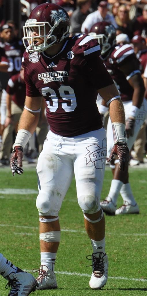 Richie Brown, 2012 Inside Linebacker, Mississippi St