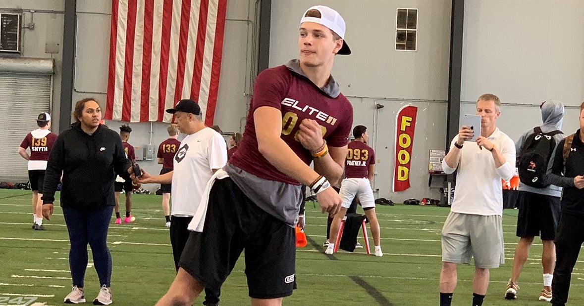 Watch: 2021 QB JJ McCarthy shows arm talent at Opening Regional