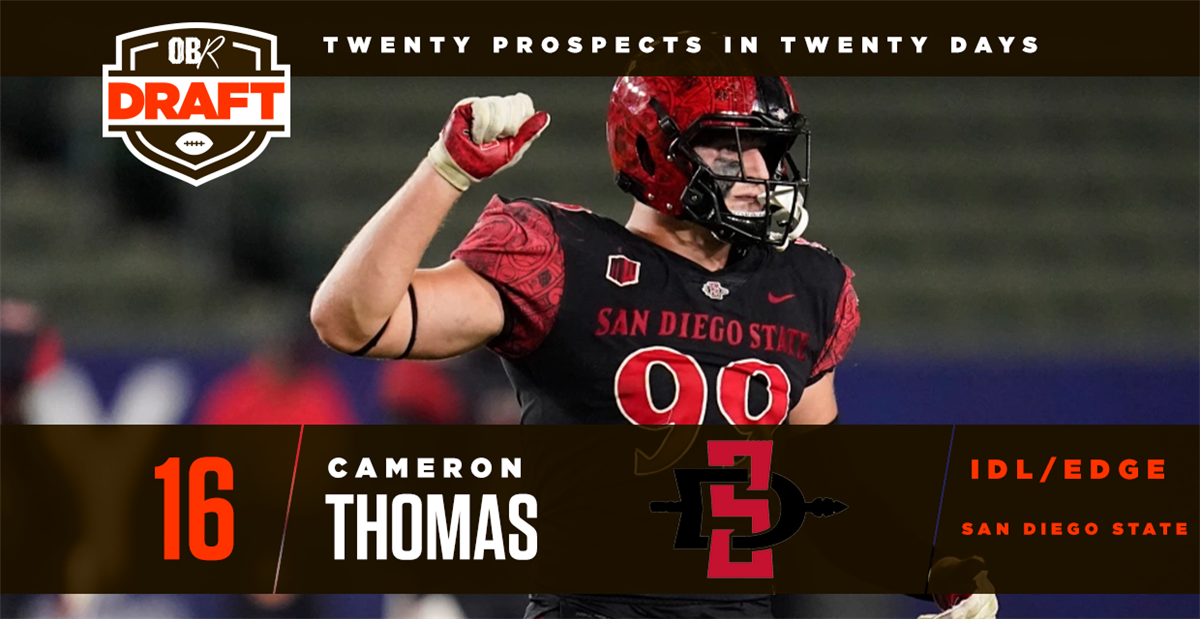 2022 NFL Draft scouting report: San Diego State DE Cameron Thomas