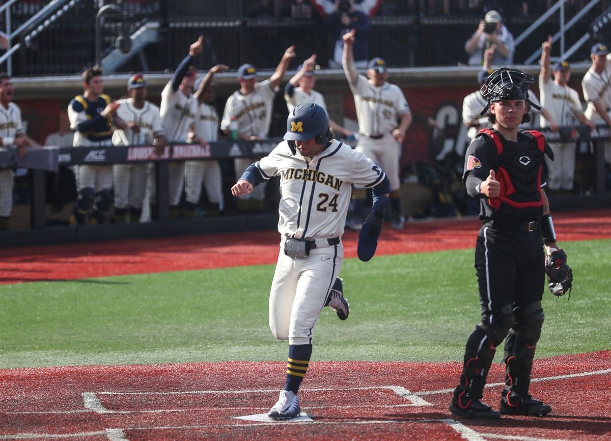 Michigan baseball crushed by Louisville, 20-1, in NCAA tournament