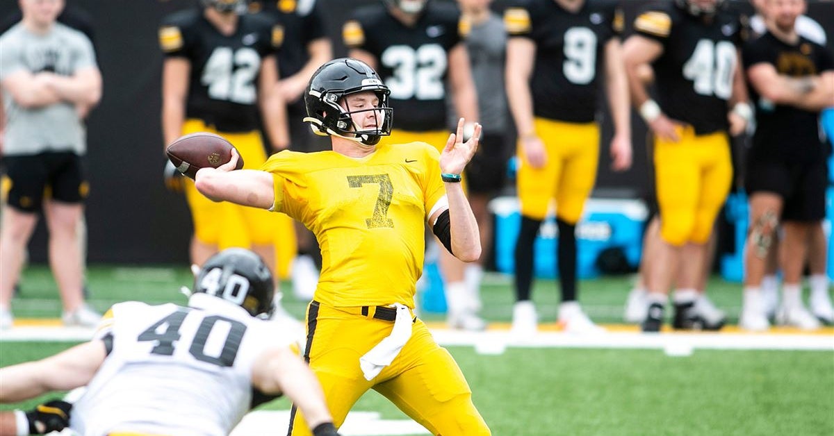 Iowa Football Hawkeyes release first official depth chart