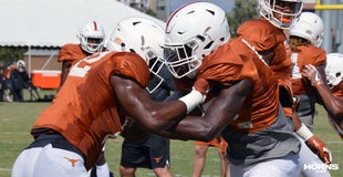In Focus: Offense puts on full pads for first time in fall camp In Focus: Offense puts on full pads for first time in fall camp